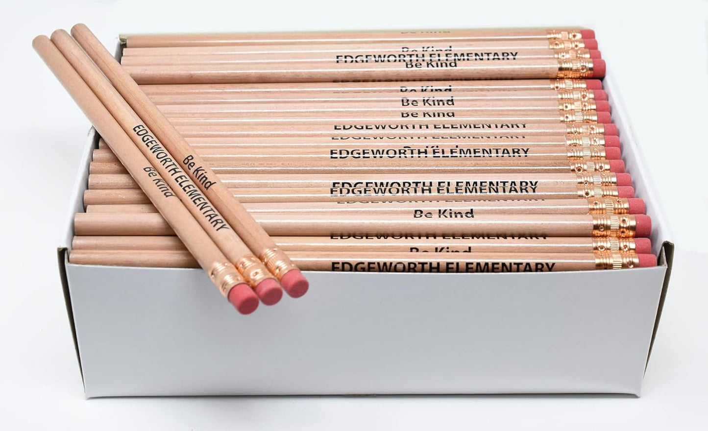 Pencil Guy Promotional Personalized Imprinted Round Pencils.-500 per box