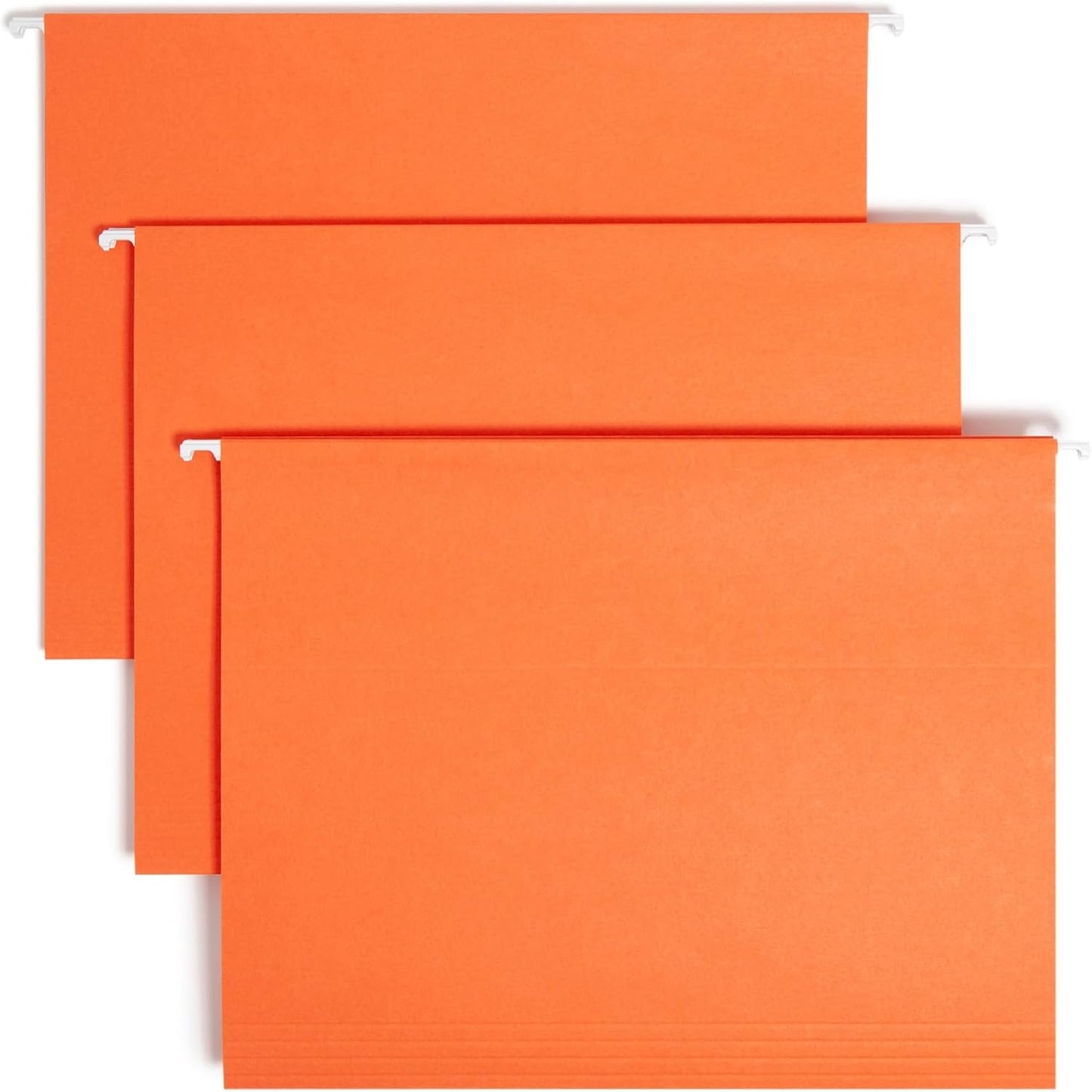 Smead Standard Hanging File Folders, 25 Count, Assorted Primaries, 1/5-Cut Adjustable Tabs, Letter Size (64059)