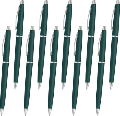 Personalized Langham Ballpoint Pens, Set of 10/50/100 by DISCOUNT PROMOS - Black Ink, Great for Office, Business, Tradeshows - Black