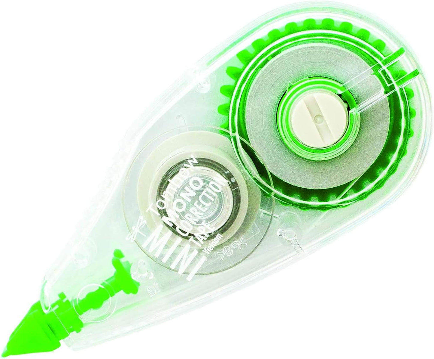 Tombow 68722 MONO Mini Correction Tape Easy to Use Applicator for Instant Corrections,Clear, 10-Pack