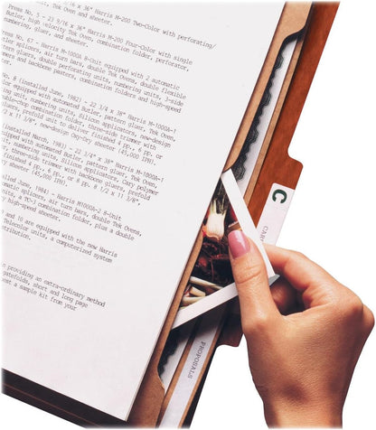 Smead 14079 14079 Red Pressboard Classification Folders with Pocket-Style Dividers and SafeSHIELD Fasteners