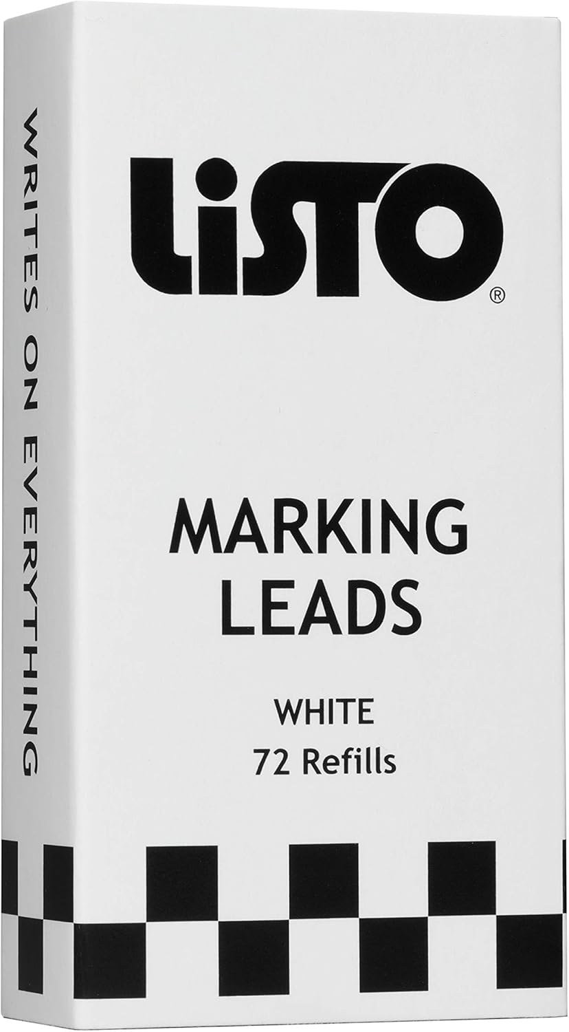 Listo Marking Pencil Refill - Listo 162 Refill, Box of 72, Red