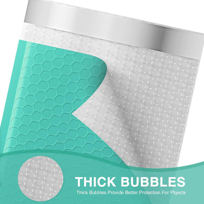 Metronic Bubble Mailers 6x10 Inch 100 Pack Black Usable Size 6x9" Opaque Padded Envelopes Waterproof Bubble Envelopes Cushioning Mailer for Small Business Mailing Makeup Jewelry Gifts