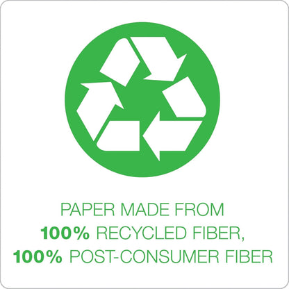 EarthWise by Pendaflex 100% Recycled Hanging Folders, Letter Size, 1/5 Cut, Natural, 25 per Box (74542)