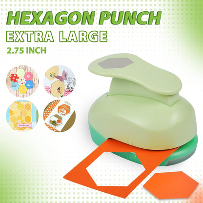 UCEC 2 Inch Circle Punch, Paper Punch, 2 Inch Hole Punch, Circle Hole Punch Cutters for Paper Crafts DIY Handmade Crafting Scrapbook Tools Cards Arts Fun Projects