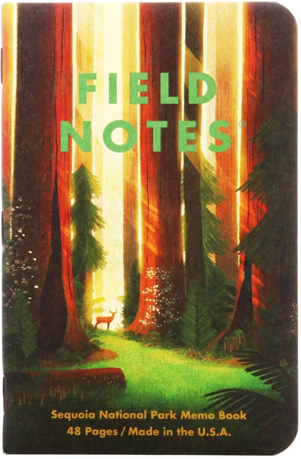 Field Notes: Original Kraft 3-Pack - Mixed Paper (1 Graph/Grid, 1 Ruled/Lined, 1 Plain/Blank) Memo Books - 48 Page Pocket Notebooks - 3.5" x 5.5"