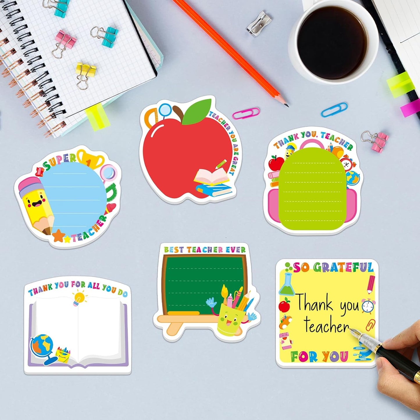 30 Pcs Bible Sticky Notes Christian Note Pads Religious Bible Notepads Inspirational Memo Notes for Inspirational Gifts Message Reminder Lists Schedules Studying Office School Supplies