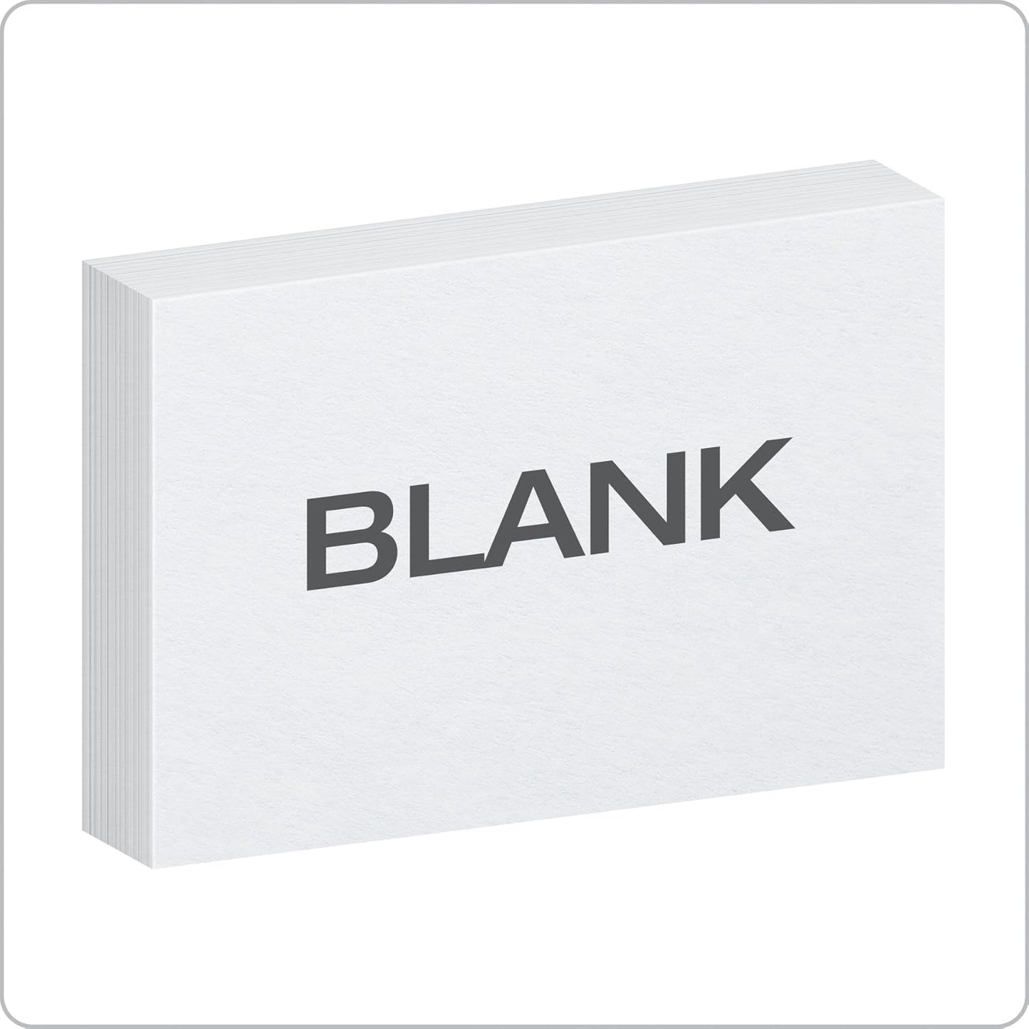 Oxford Blank Index Cards, 4" x 6", White, 300 Count (1 pack) (10002EE)