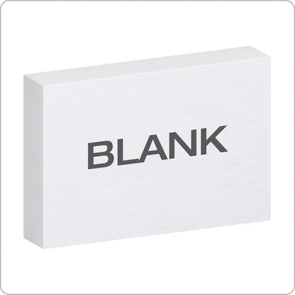 Oxford Blank Index Cards, 4" x 6", White, 300 Count (1 pack) (10002EE)