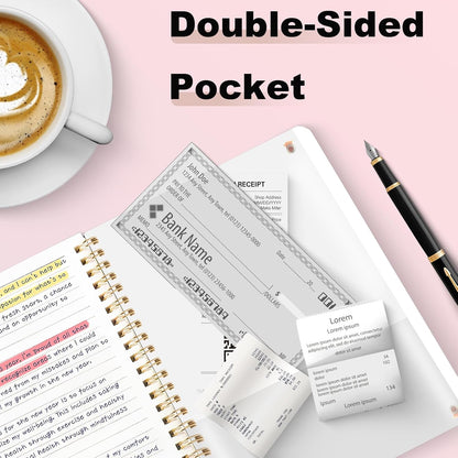 4 PCS Small Spiral Notebook 5x7, Spiral Journal Notebook, Notebooks for Work, Note Taking, School, Small Notebooks 5x7 with Strap, Cute Notebooks for Women 50 Sheets