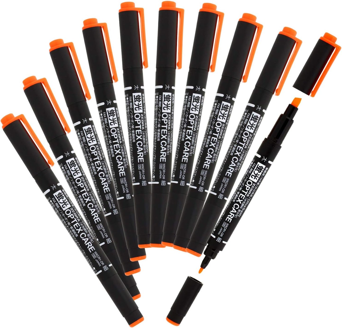 Zebra WKCR1-7C Highlighter Optex Care 7 Colors