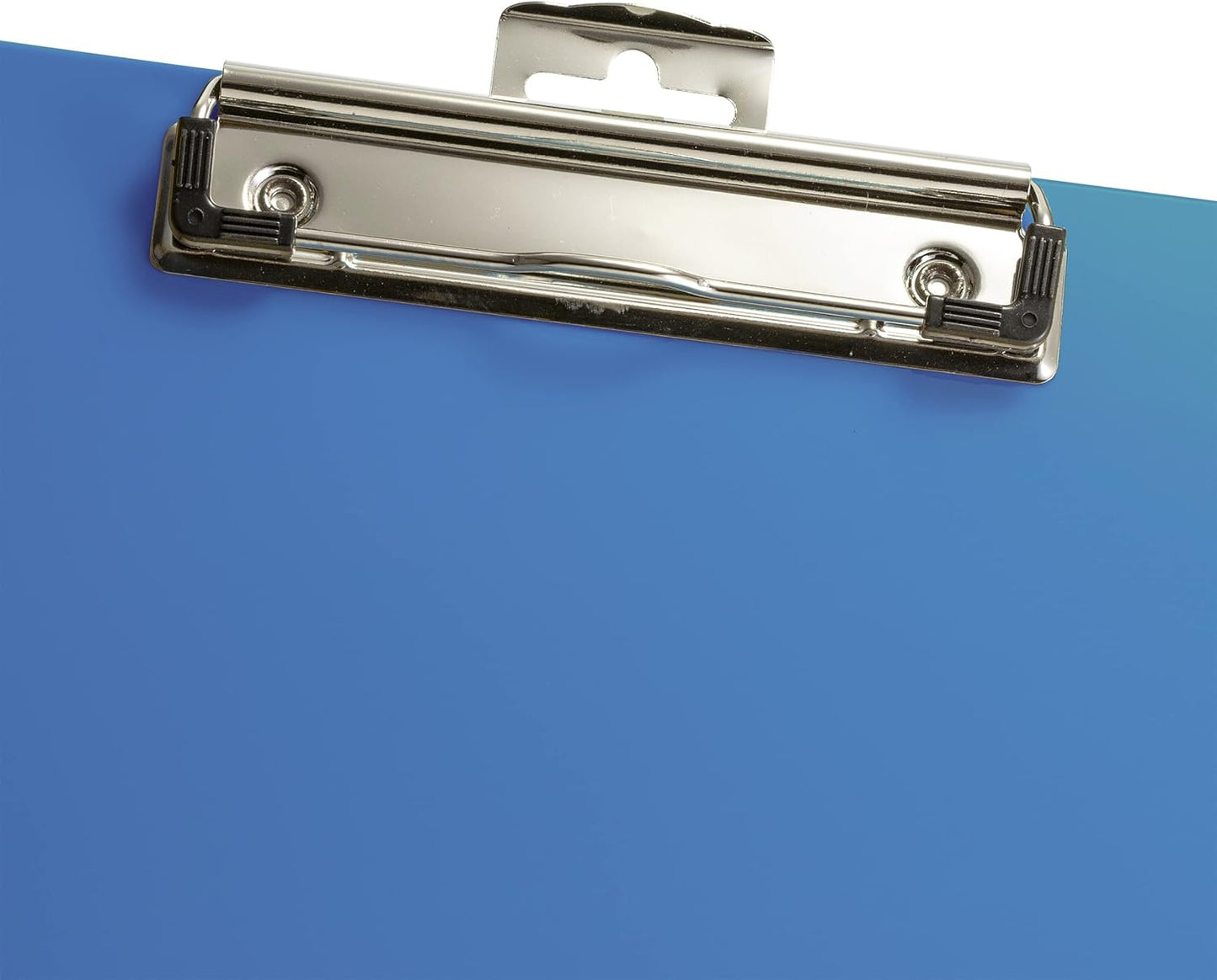 Officemate Plastic Clipboard, Letter Size, Arctic Blue, Pack of 6 (83088)