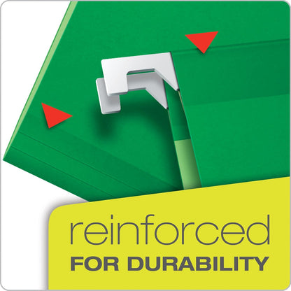 Pendaflex Hanging File Folders, Legal Size, Aqua (PFX415315AQU)