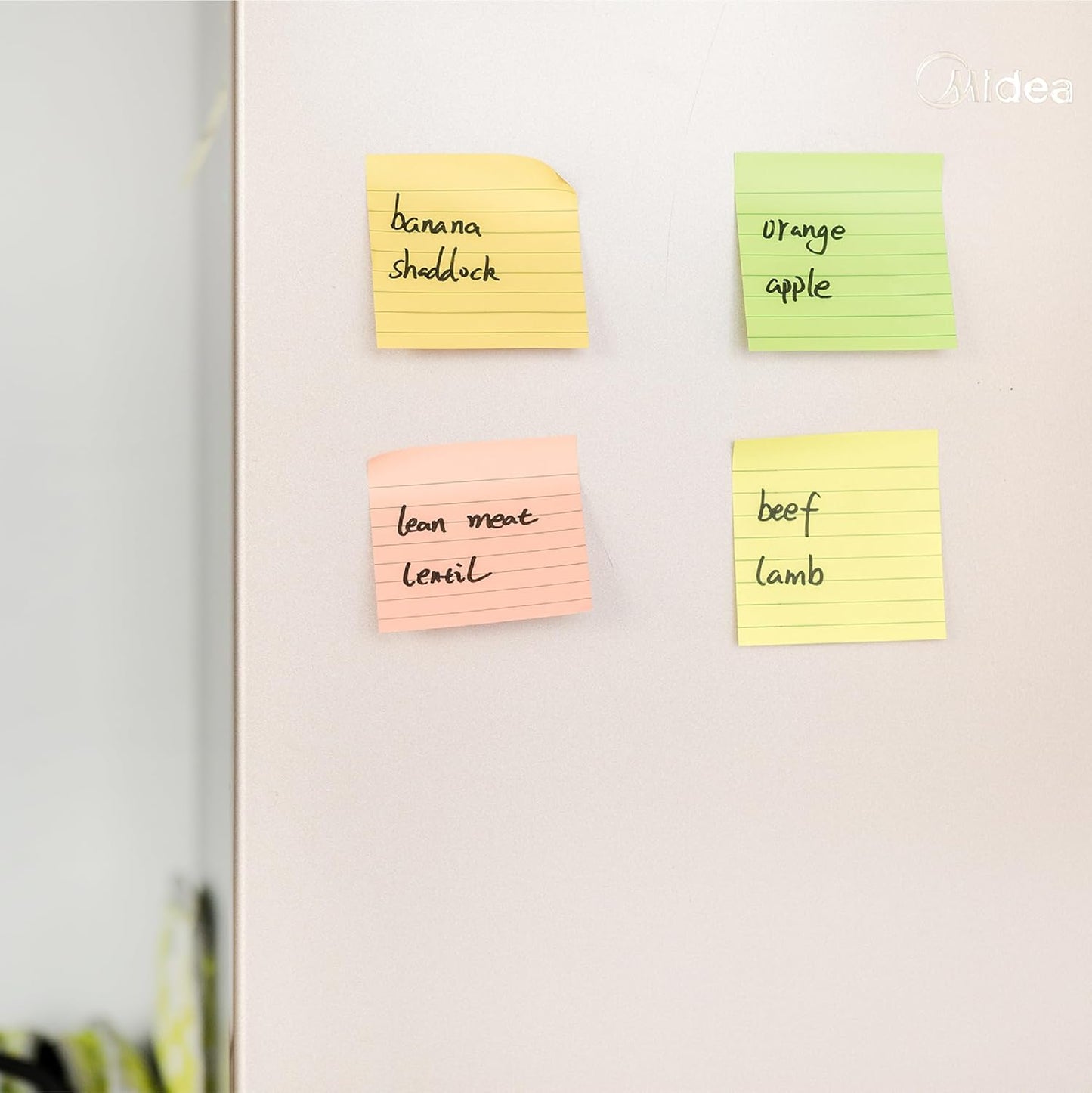Mr. Pen- Lined Sticky Notes, 3" x 3", 12 Pads, 60 Sheets/Pad, Morandi Color, Bulk Sticky Notes with Lines, Ruled Post Stickies, Memo Pads, Self-Stick Note Pad for Office, School, Home, Study