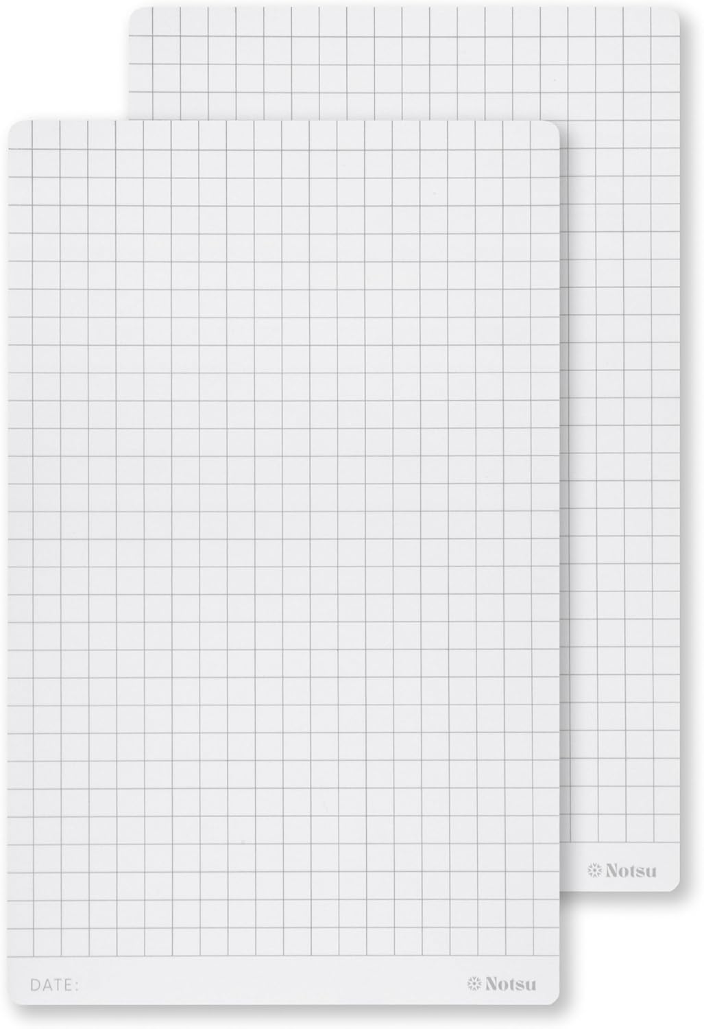 Notsu Graph Notepads 11 x 17 inch | Large Graphing Double Sided Drafting Pads with 1/4" Quad Grid Premium Thick Paper 120gsm