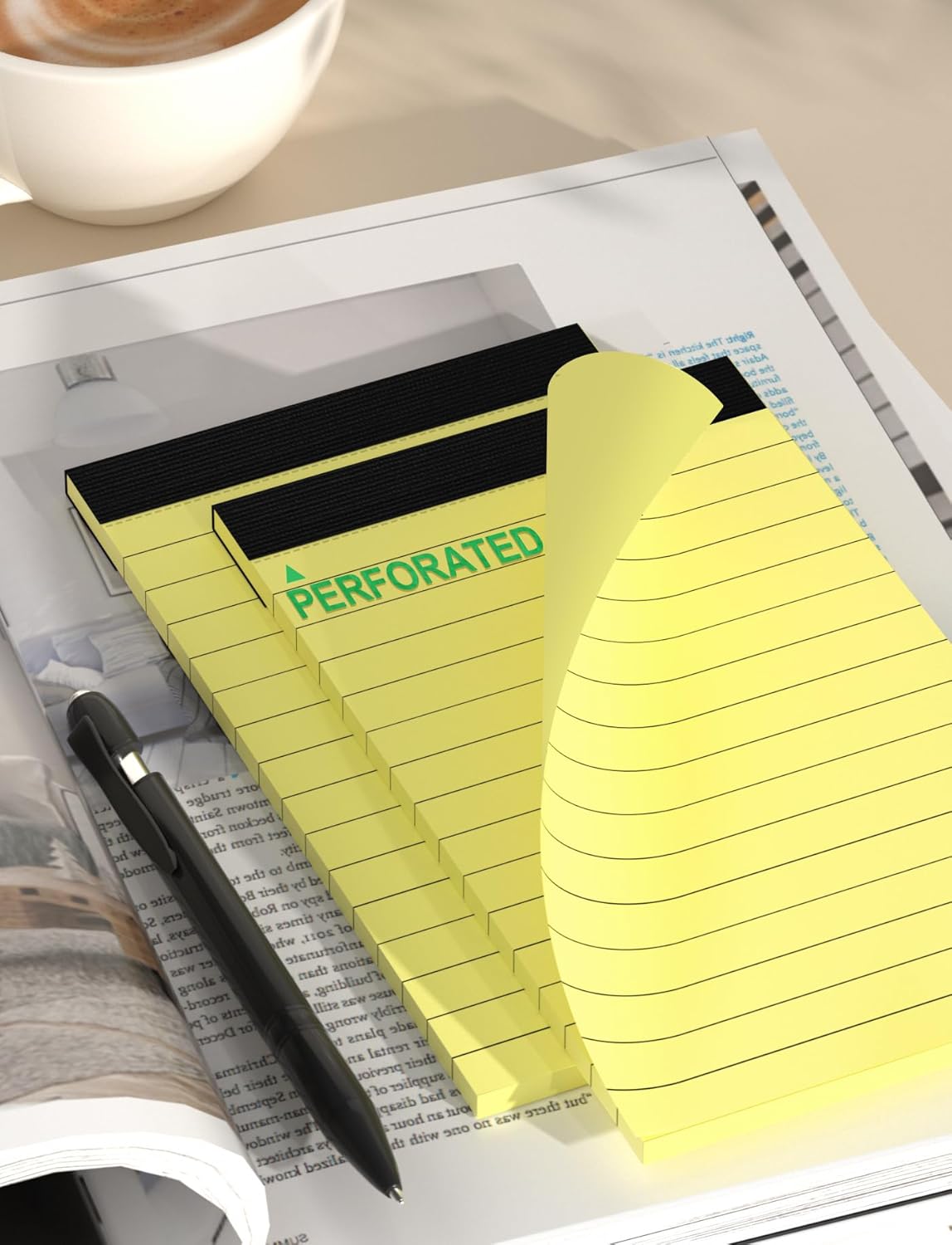 10 Pack Small Note Pads 3x5 Lined Writing Pads Mini Notepads Small Pads of Paper 3x5 With 30 Sheets per Notepad 80Gsm Paper Pads Mini Legal Pads 3x5 Inch Pocket Notebook for Taking Notes and Reminders