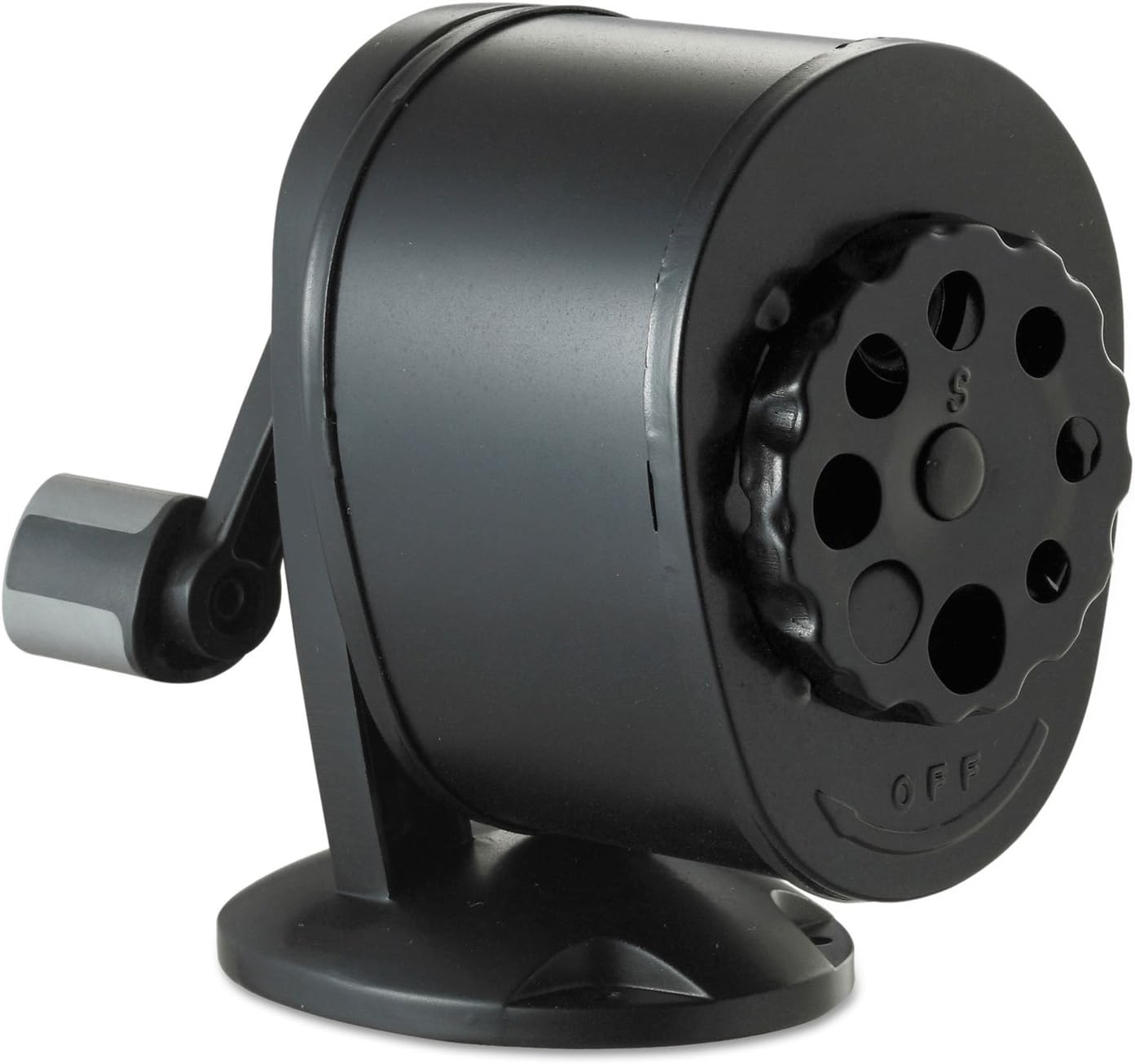 Bostitch MPS1BLK Counter-Mount/Wall-Mount Manual Pencil Sharpener, Black