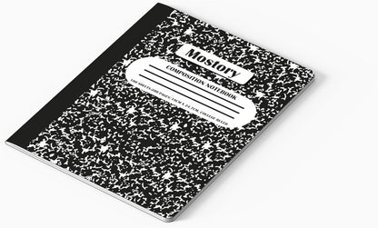 MOSTORY 50 Pack Bulk Composition Notebook - College Ruled 200 Pages (100 Sheets), Size 7.5" x 9.75", Bulk School Supplies, Office, Bulk Notebooks for School, Writing Journal Notebook with Lined Paper