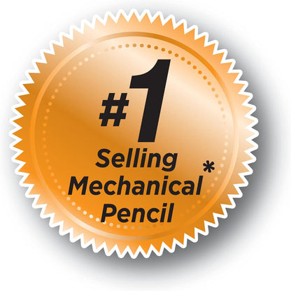 BIC Xtra Comfort Mechanical Pencils with Erasers, Medium Point (0.7mm), 12-Count Pack, Bulk Mechanical Pencils for School or Office Supplies