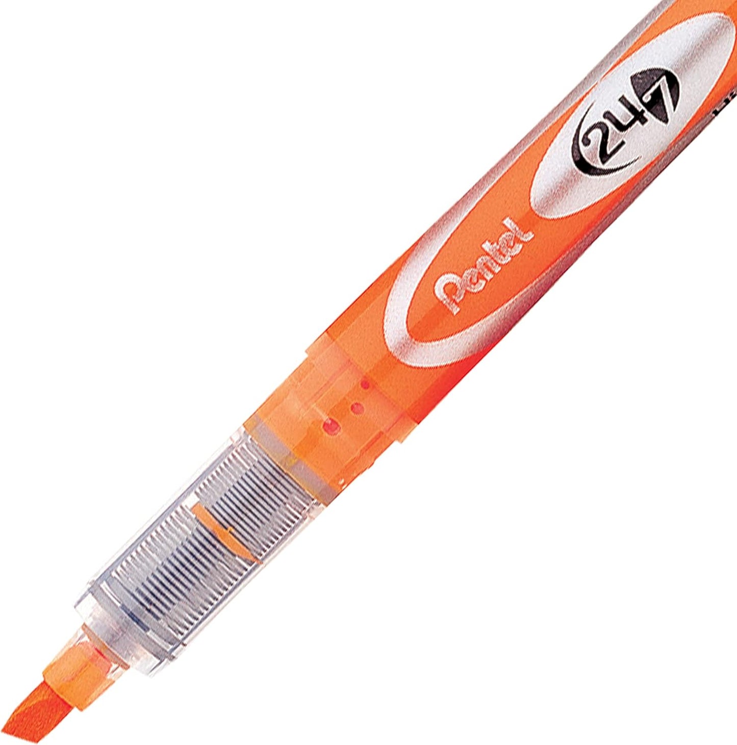 Pentel Highlighters, Chisel Point, Bleed Resistant, Light Green (PENSL12K)