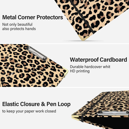 3 Ring Binder 3 Inch Ring, Three Ring Binders for Letter Size 11" x 8.5" with 6-Tab Dividers, 2 Pockets, Binder with Clip for School and Office Supplies-Wild Flowers