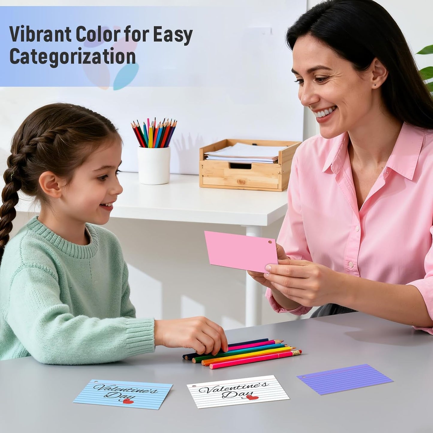 200 Count 3 x 5 Inch Purple Index Cards with Binder Rings, Lined & Blank Study Cards, Thick Cardstock Flash Cards for Students & Teachers, Color-Coded Notecards for School, Home, Work
