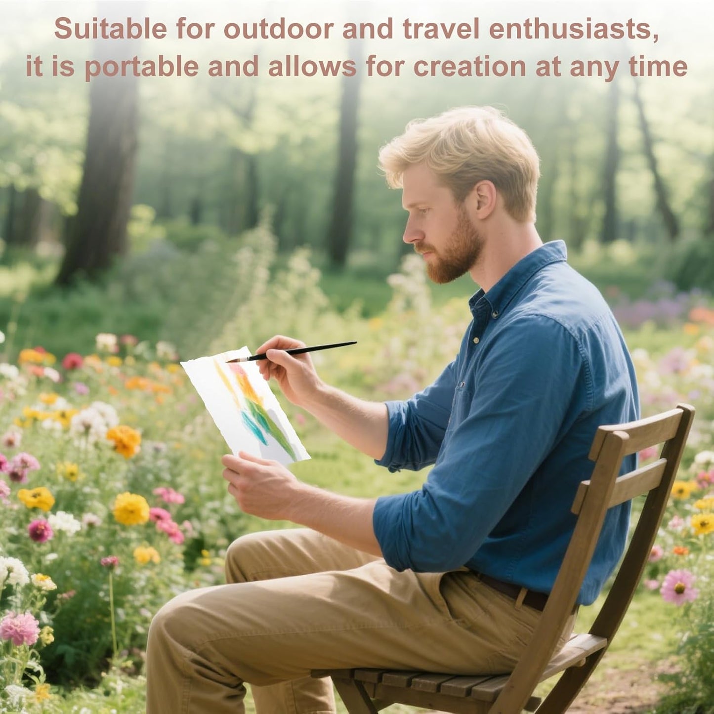 50 Sheets Textured Paper 4 x 6 inch, Cold Press Watercolor Paper 140lb/300 GSM,Textured Handmade Paper for Watercolors,Cards,Crafts,Wedding Invitations
