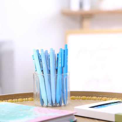 Mr. Pen- Retractable Gel Pens, 12 Pack, Colorful Ink, Fine Point 0.7mm, Fast Dry, Smooth Writing, Cute Pens for Drawing, Writing Planner and School Supplies