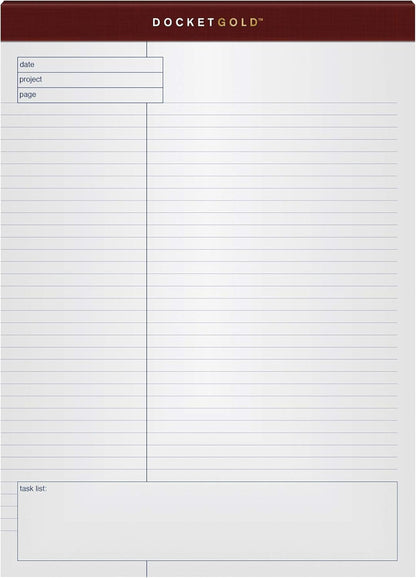 Tops Project Planning Pads 40 Sheets per Pad, 4 Pads per Pack