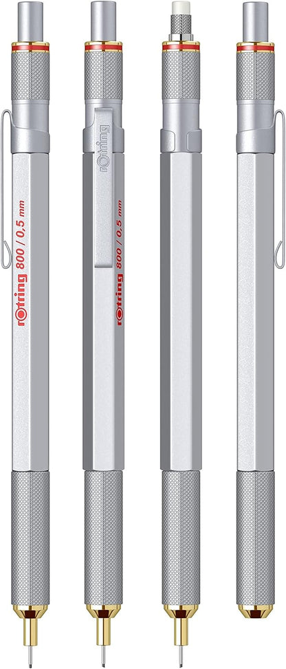 rOtring 800 Mechanical Pencil 0.5 mm Silver