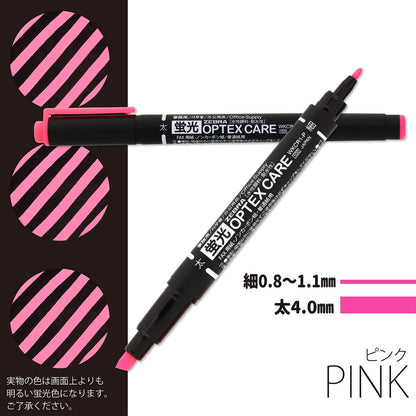 Zebra WKCR1-7C Highlighter Optex Care 7 Colors