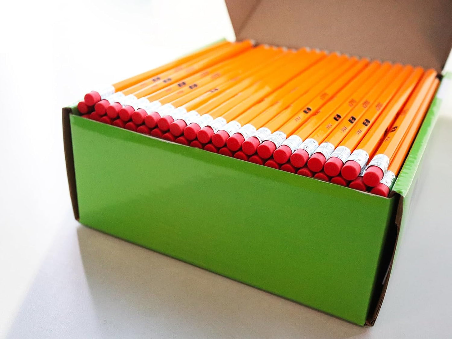 S & E TEACHER'S EDITION 360pcs Pre-sharpened Pencils with eraser top, No.2 pencils #2 HB pencil, Golf, Classroom, Pew, Back to school, 360 pcs/box