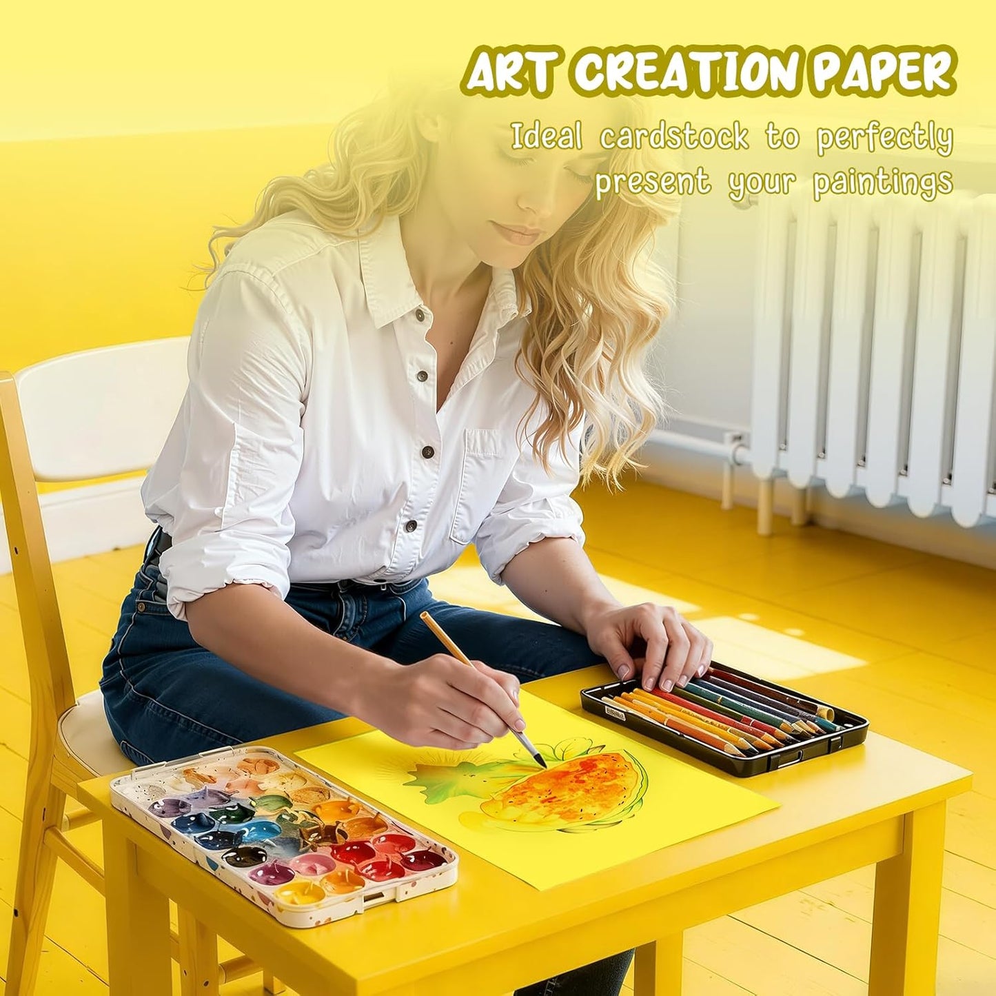 40 Sheets Cream Cardstock Paper 8.5 x 11, Ivory Cardstock Printer Paper 8.5x11, Off White Card Stock Paper 8.5 x 11, 200 GSM Construction Paper for DIY Cards, Greeting Cards, Wedding Invitations