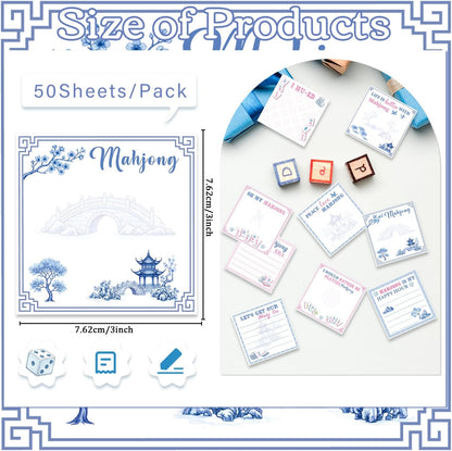 Inspirational Sticky Notes Gifts - 9 Pack Funny Positive Quotes Notepads 3x3 Inches, Fun Motivational Self-Adhesive Memo Pads Office Study Supplies for Friends Coworkers (450 Sheets)