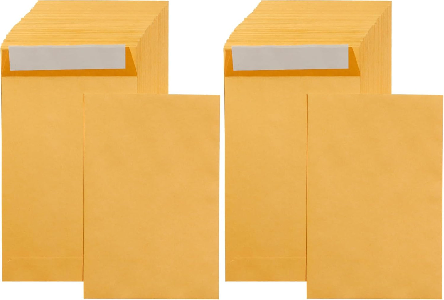 Amazon Basics Catalog Mailing Envelopes, Peel and Seal, 10 x 13 Inch, White, 100-Pack