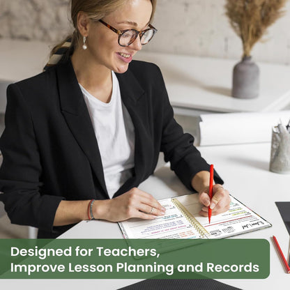 Planner 2026-2027, Academic Year Monthly and Weekly Calendar Planner, Jul 2026 - Jun 2027, Hardcover Teacher Student Planning Agenda book with Tabs, Perfect for School Office Supplies, 6.3" x 8.5" - Wildflowers