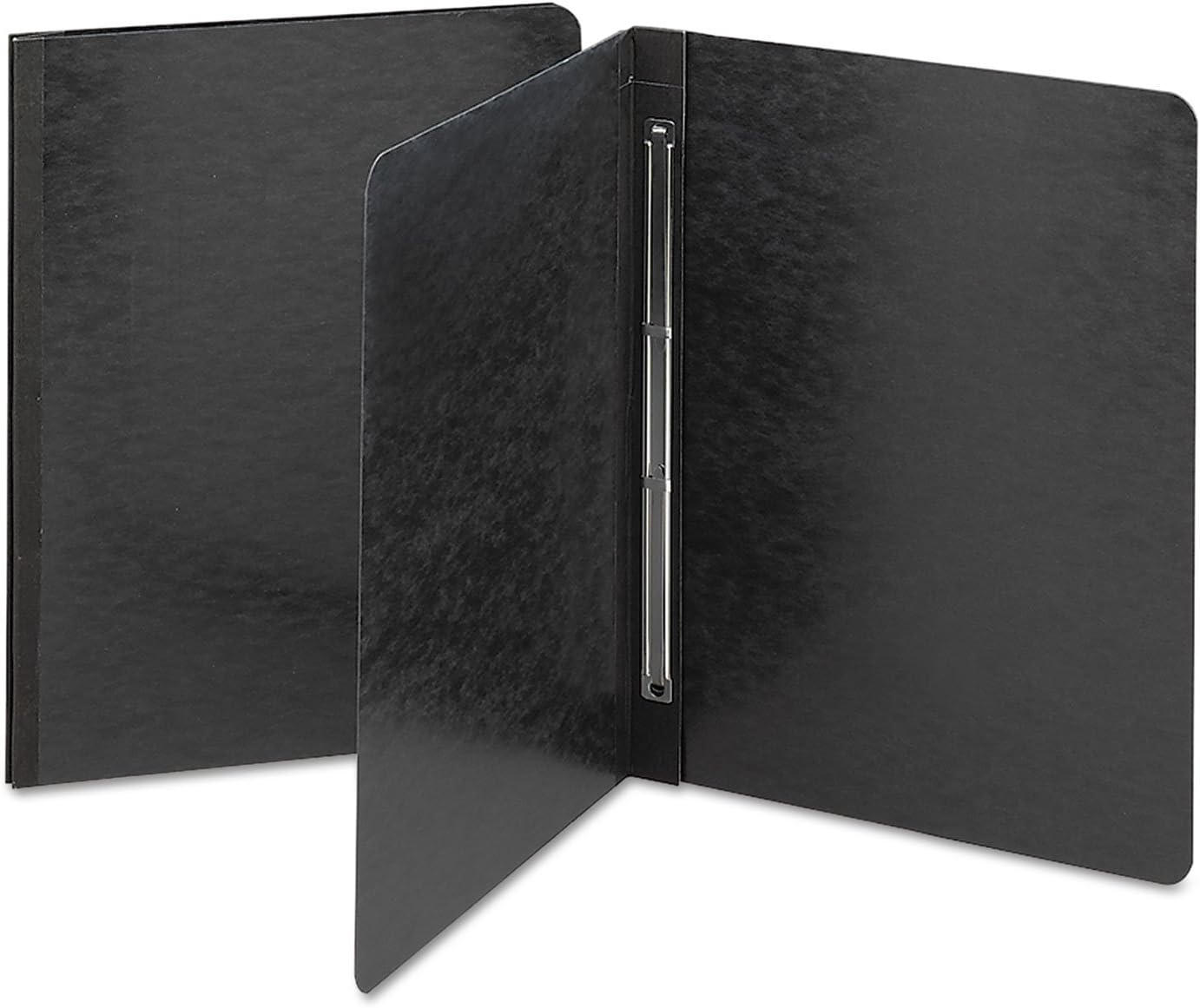 Smead 81152 Side Opening PressGuard Report Cover Prong Fastener Letter Black