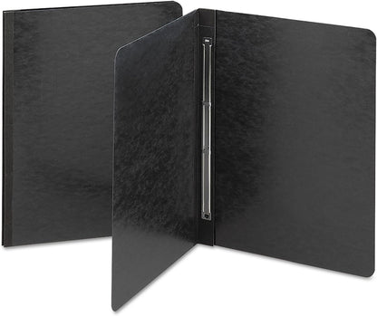Smead 81152 Side Opening PressGuard Report Cover Prong Fastener Letter Black