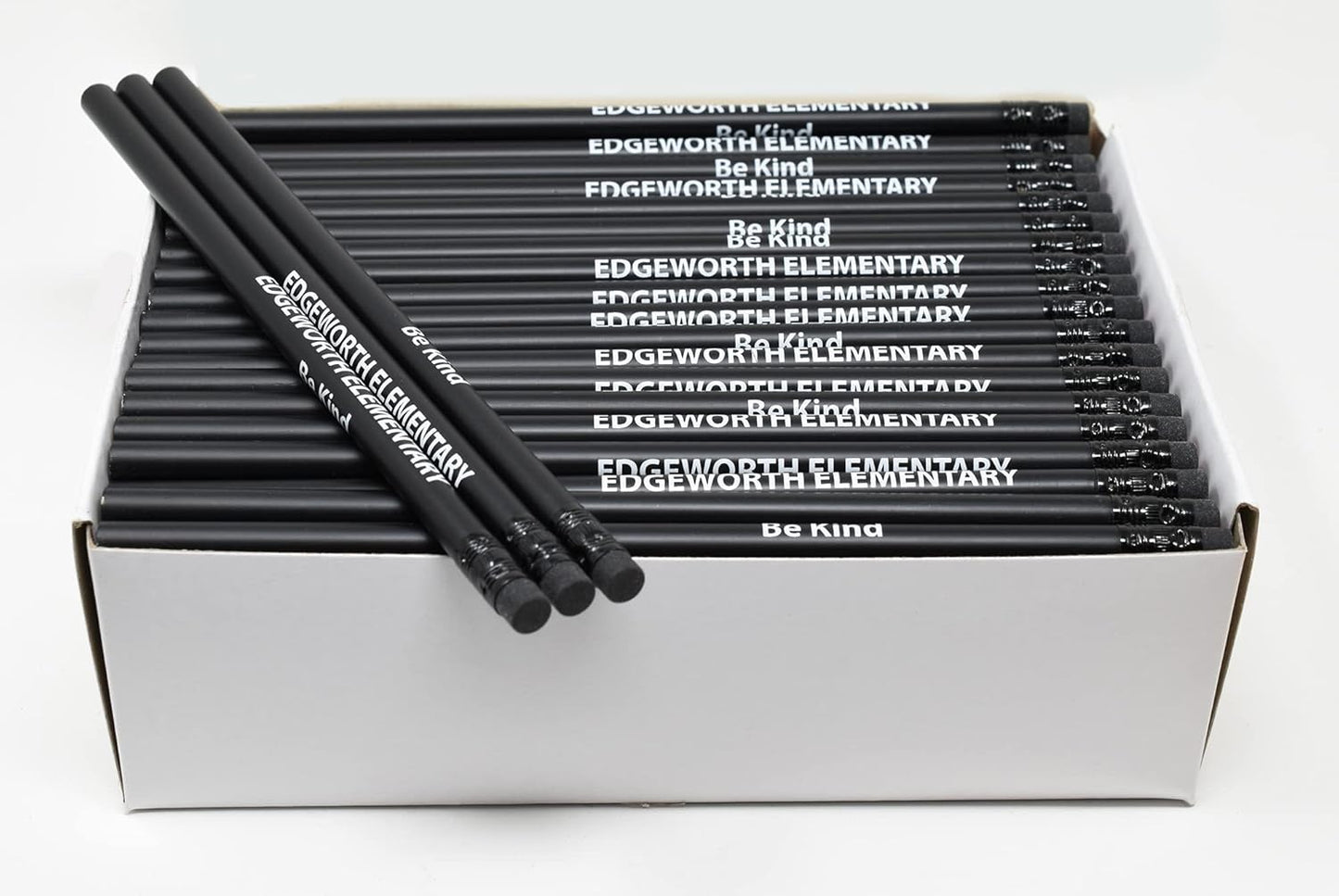 Pencil Guy Promotional Personalized Imprinted Round Pencils.-500 per box
