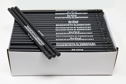 Pencil Guy Promotional Personalized Imprinted Round Pencils.-500 per box