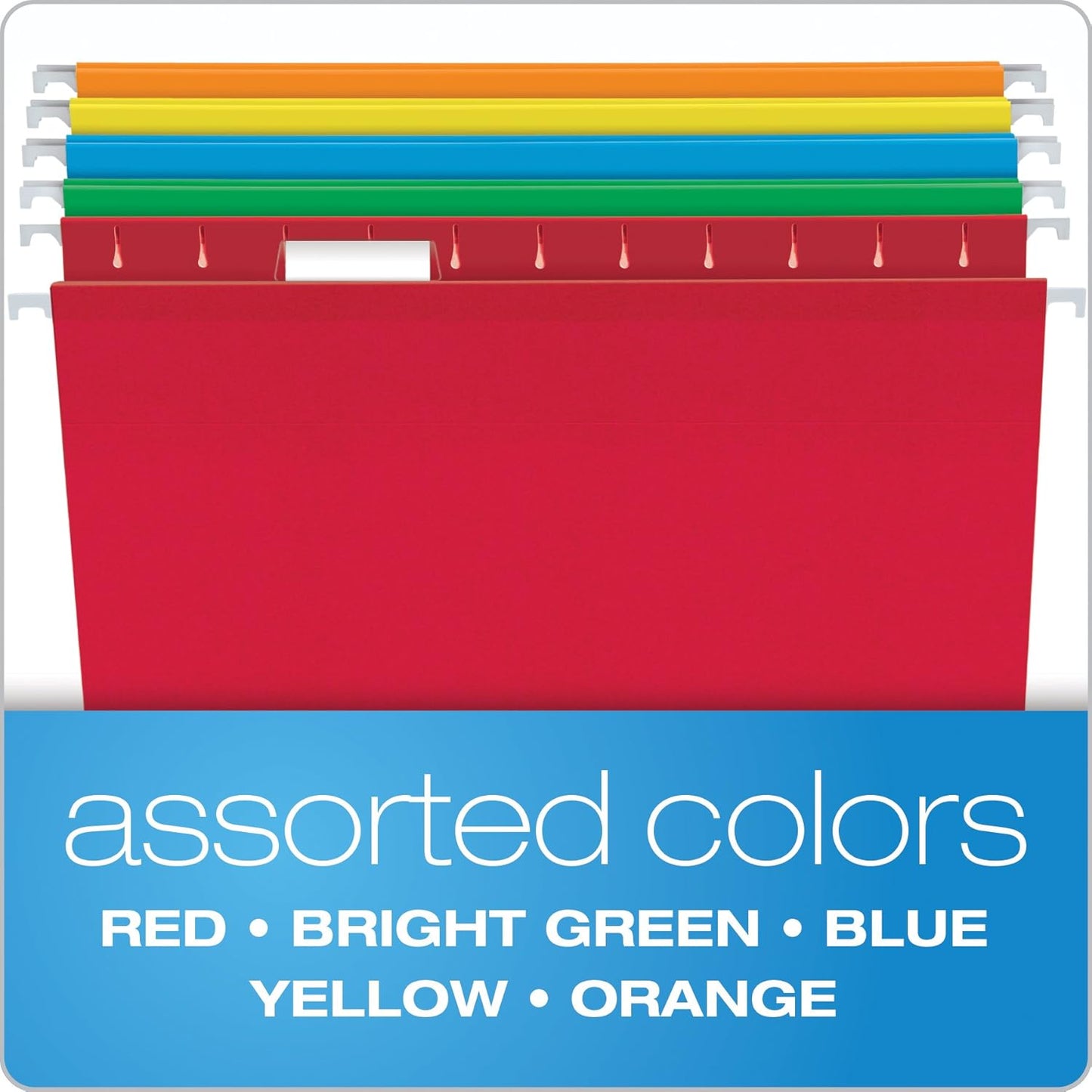 Pendaflex Hanging File Folders, Legal Size, Aqua (PFX415315AQU)