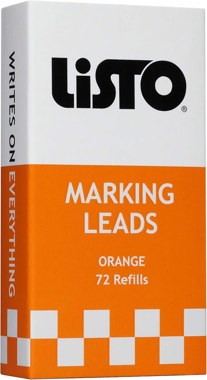 Listo Marking Pencil Refill - Listo 162 Refill, Box of 72, Red