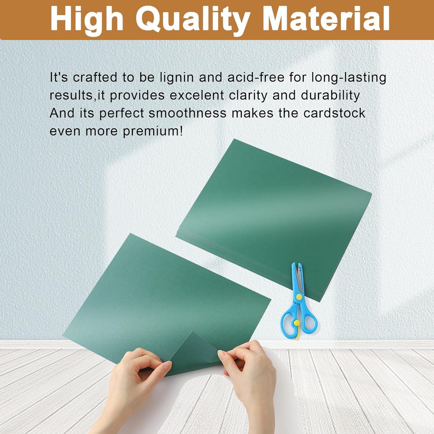 Silunkia 40 Sheets Gold Shimmer Cardstock 8.5 x 11 Certificate Paper, 75lb Craft Paper Card Stock for Cards Making, Birthday Decorations, Wedding Invitations, Greeting Cards