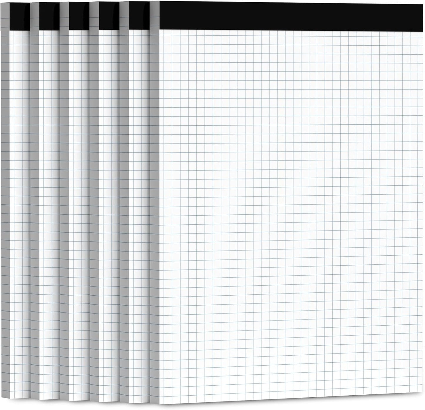 Graph Paper Pads 8.5 x 11, 4x4 Quad Ruled, 3 Pack Grid Paper Pad 8.5 x 11, 30 Sheets Perforated Blueprint Quadrille Letter Size Graphing Notebook for Drafting, Drawing, Engineering