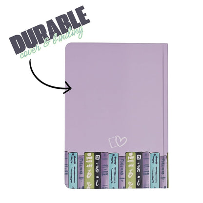 kellofaplan Reading Journal Book Review Notebook, A5 Size, Book Bound, 124 Premium Sheets, 80lb Paper, Personal Reading Tracker with Space for Titles, Ratings, Quotes, Reflections