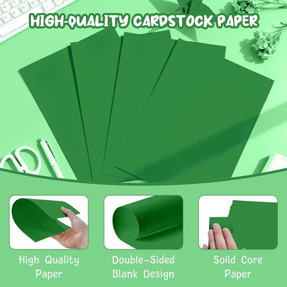 40 Sheets Cream Cardstock Paper 8.5 x 11, Ivory Cardstock Printer Paper 8.5x11, Off White Card Stock Paper 8.5 x 11, 200 GSM Construction Paper for DIY Cards, Greeting Cards, Wedding Invitations