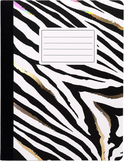 Pukka Pad, Composition Notebooks - 3 Pack of Journals Featuring 140 Pages of College Ruled 80GSM Paper with Sturdy Cover Stock - 9.75 x 7.5in - Bloom