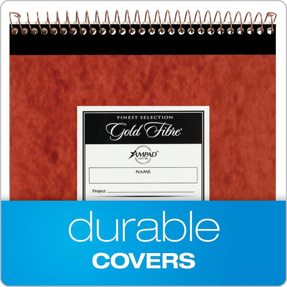 Ampad Gold Fibre Retro Pad, Wide Rule, 8-1/2 x 11-3/4, White, 70-Sheets/Pad (20-008R)
