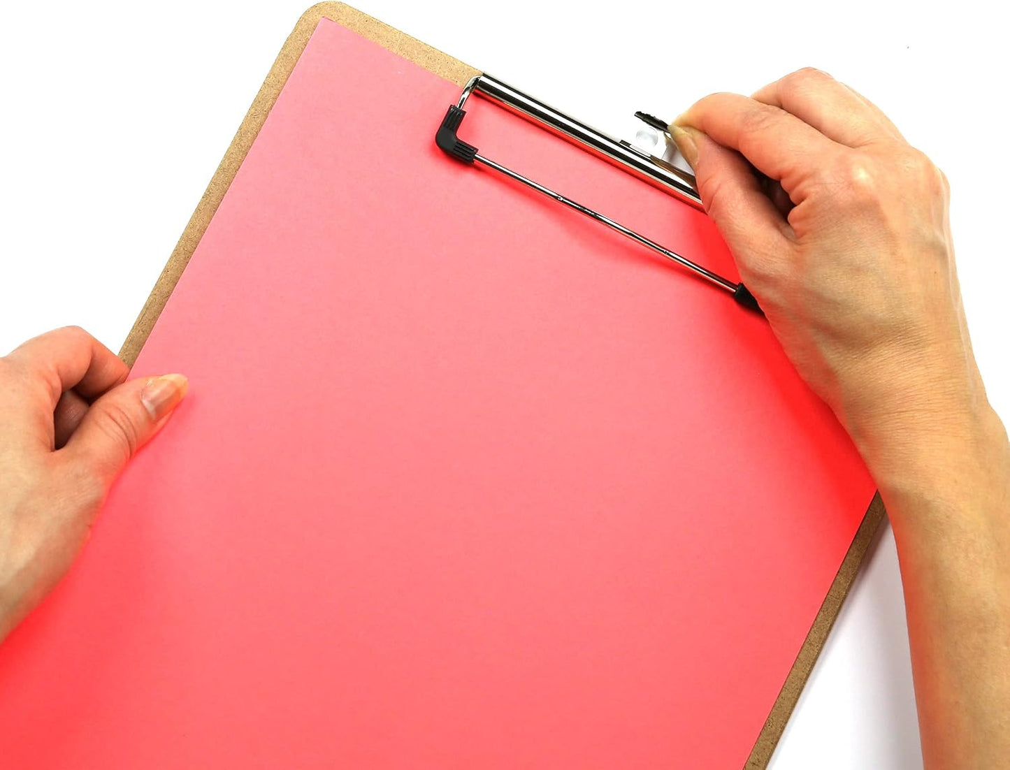 Officemate Recycled Wood Clipboards, Low Profile Clip, 6 Pack Clipboards, Letter Size (9 x 12.5 Inches), Brown (83806)