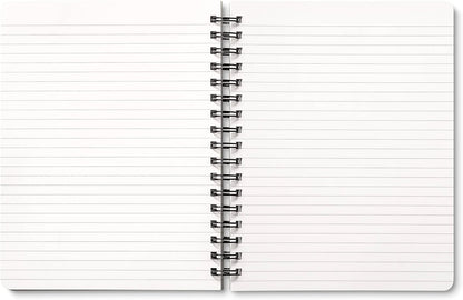 Compendium Spiral Notebook – Expect the Best Things to Happen Today – A Designer Spiral Notebook with 192 Lined Pages, College Ruled, 7.0" W x 9.25" H